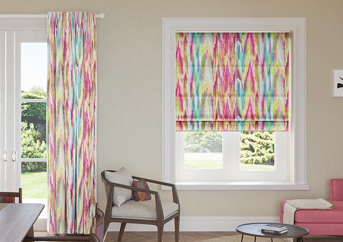 Bombay Velvet, Pop Fusion - Roman Blind - Image 3